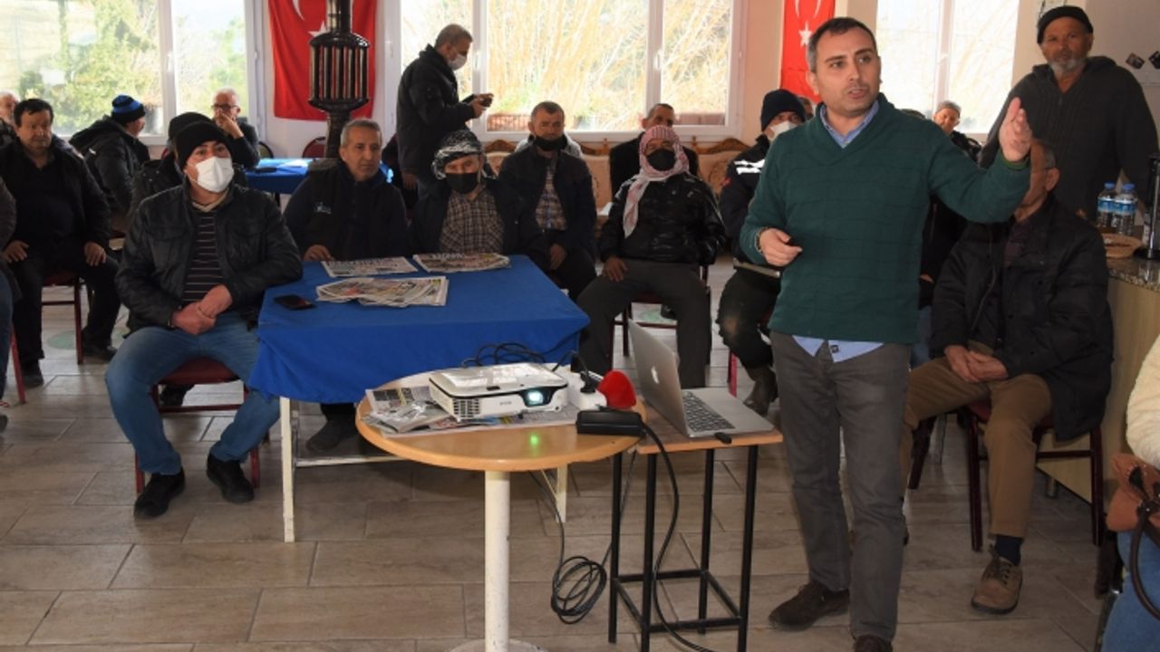 Bornova'da kiraz üretiminin teşviki için çiftçilere eğitim