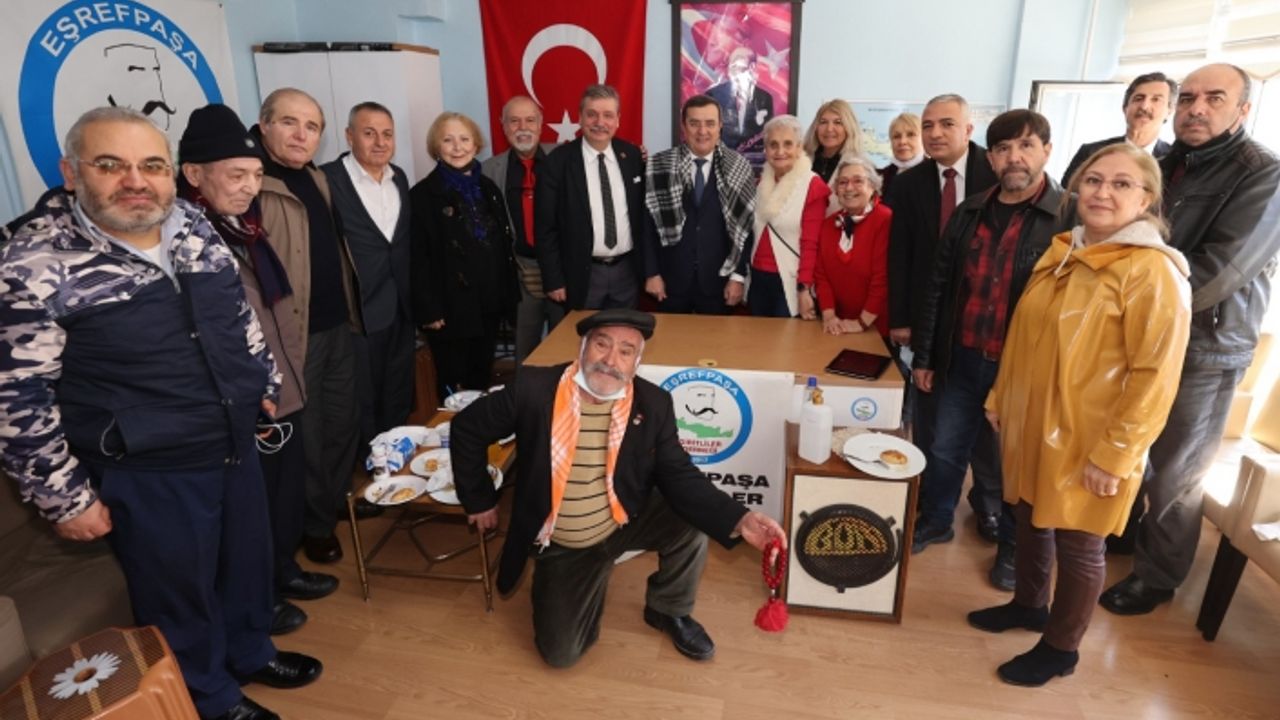 Başkan Batur'dan göçmen dernekleri turu