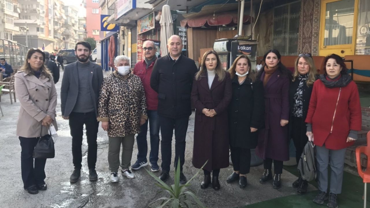 CHP İzmir, Karabağlarda dört koldan sahada