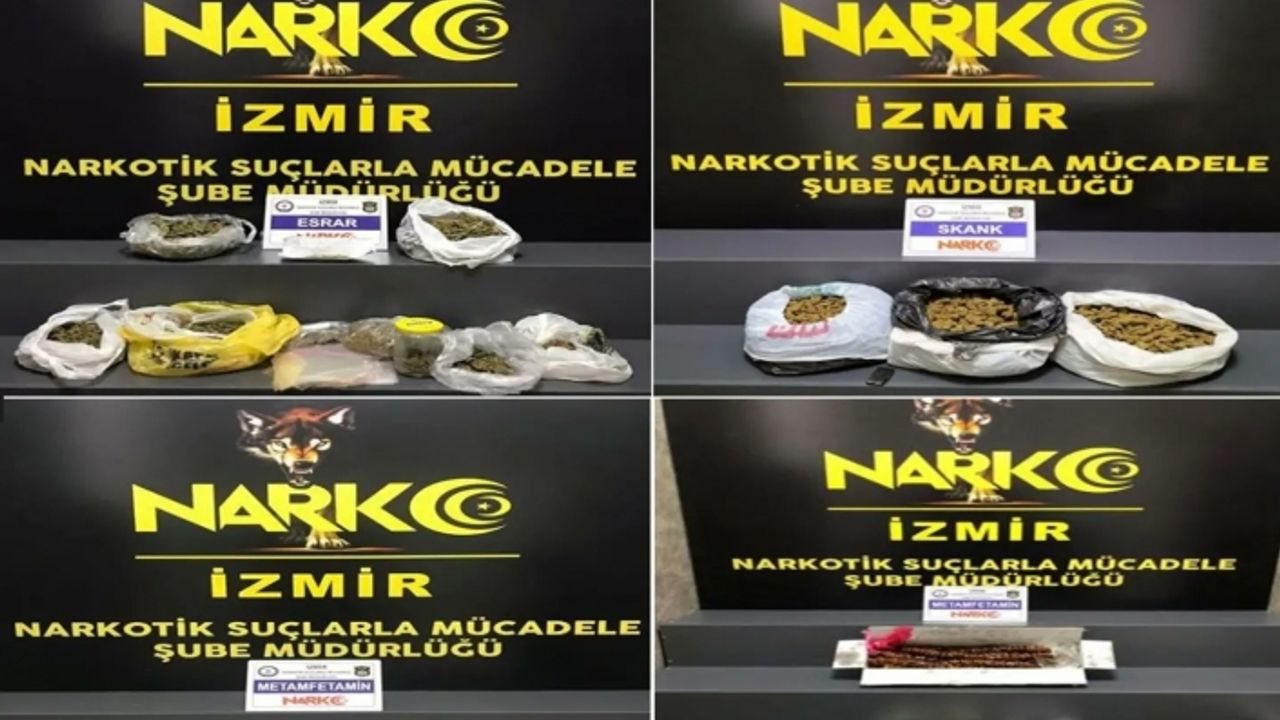 İzmir’de zehir tacirlerine darbe: 50 tutuklama