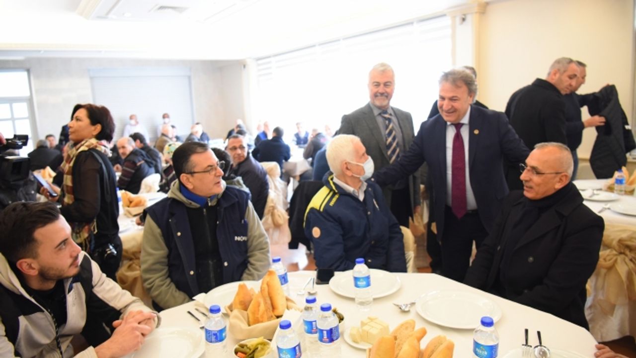 Başkan İduğ’dan esnafa tavsiye: İşinize yatırım yapın