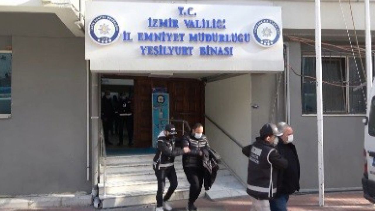 İzmir’de esnaftan haraç alan suç örgütüne operasyon: 9 tutuklama