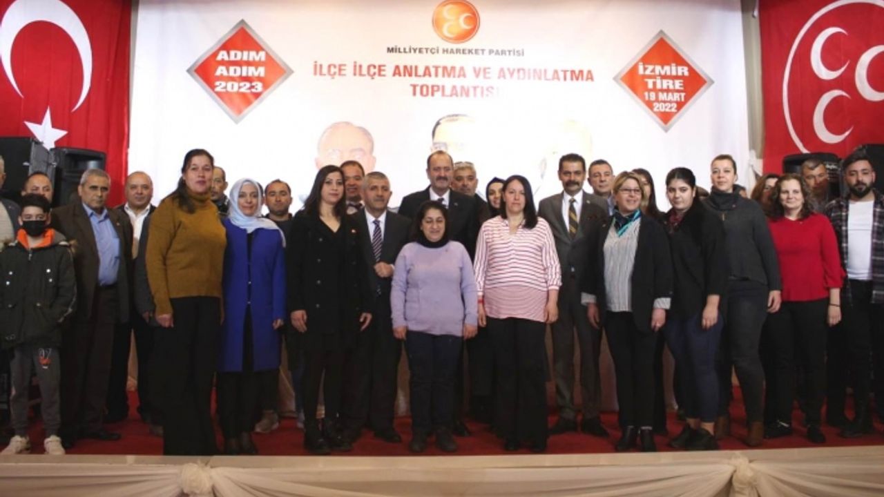 MHP'ye Tire'de büyük katılım