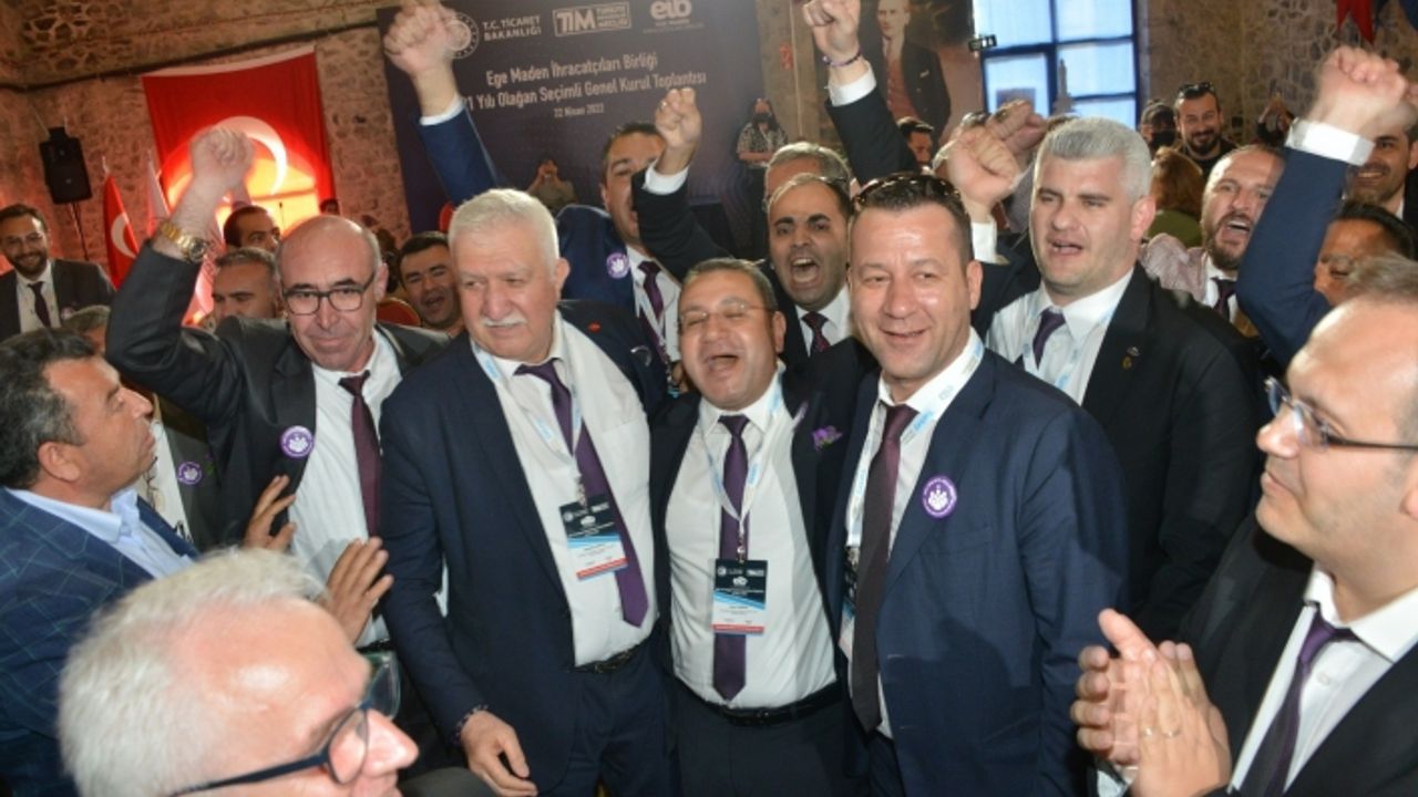 Egeli maden ihracatçılarında İbrahim Alimoğlu dönemi