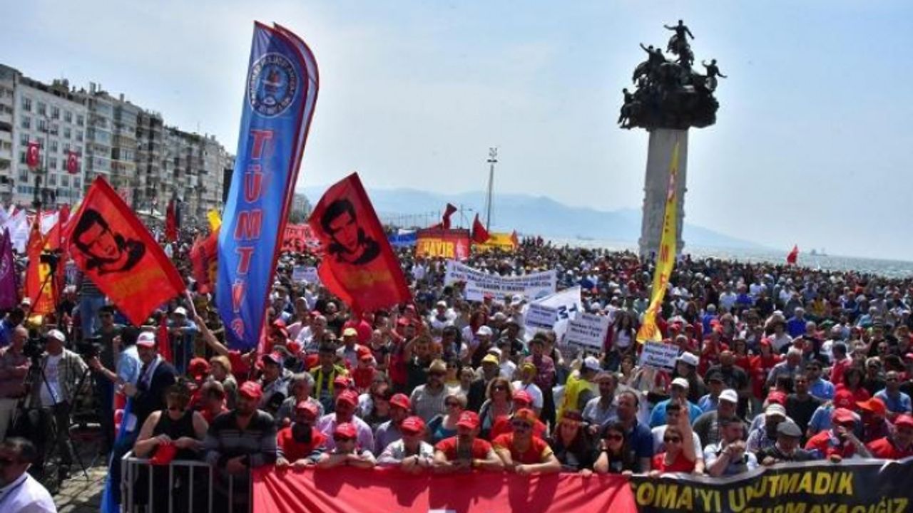 İzmir'de 1 Mayıs 2 yıl aradan sonra Gündoğdu'da kutlanacak
