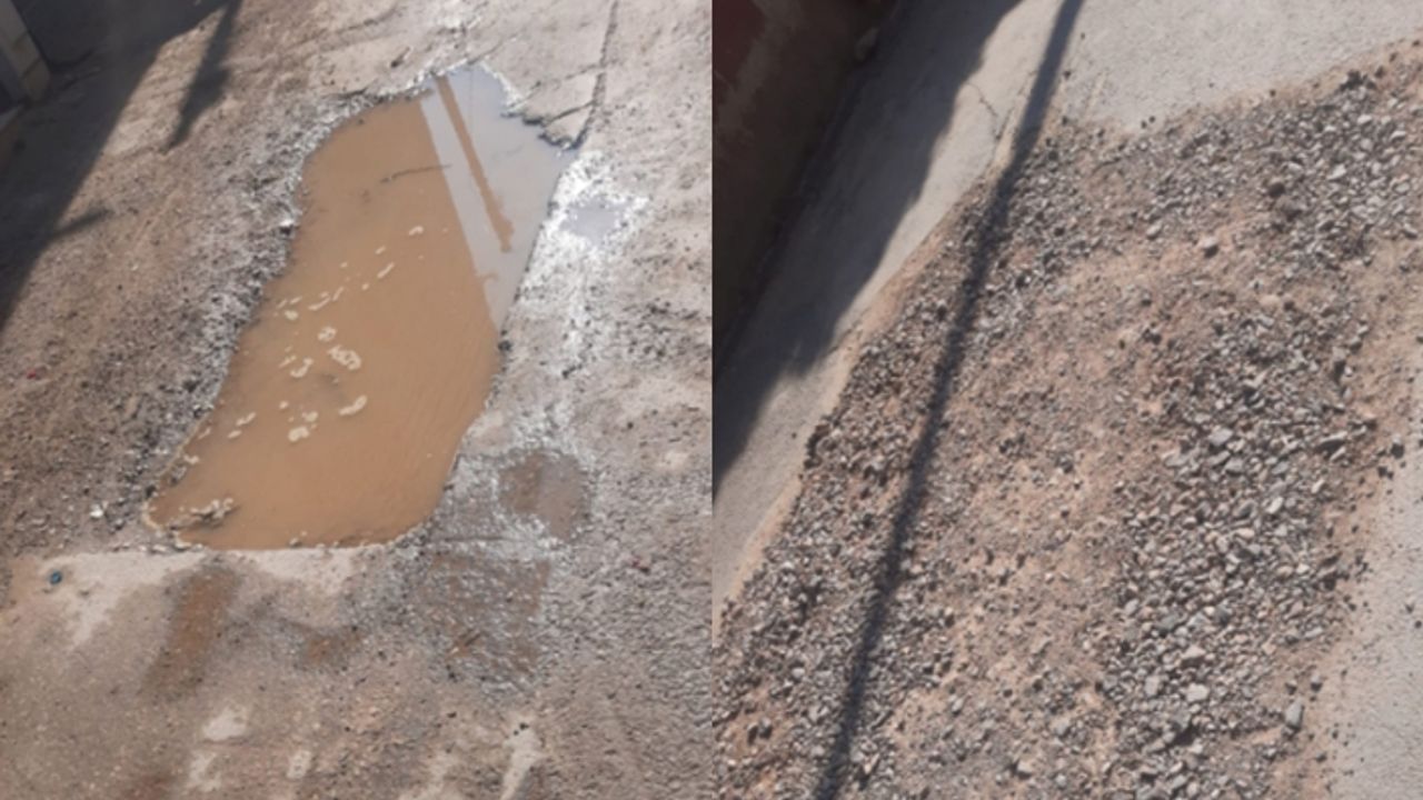 AK Parti Ödemiş’ten ‘bozuk yol' çıkışı: 99 mahallede de aynı fotoğraf!