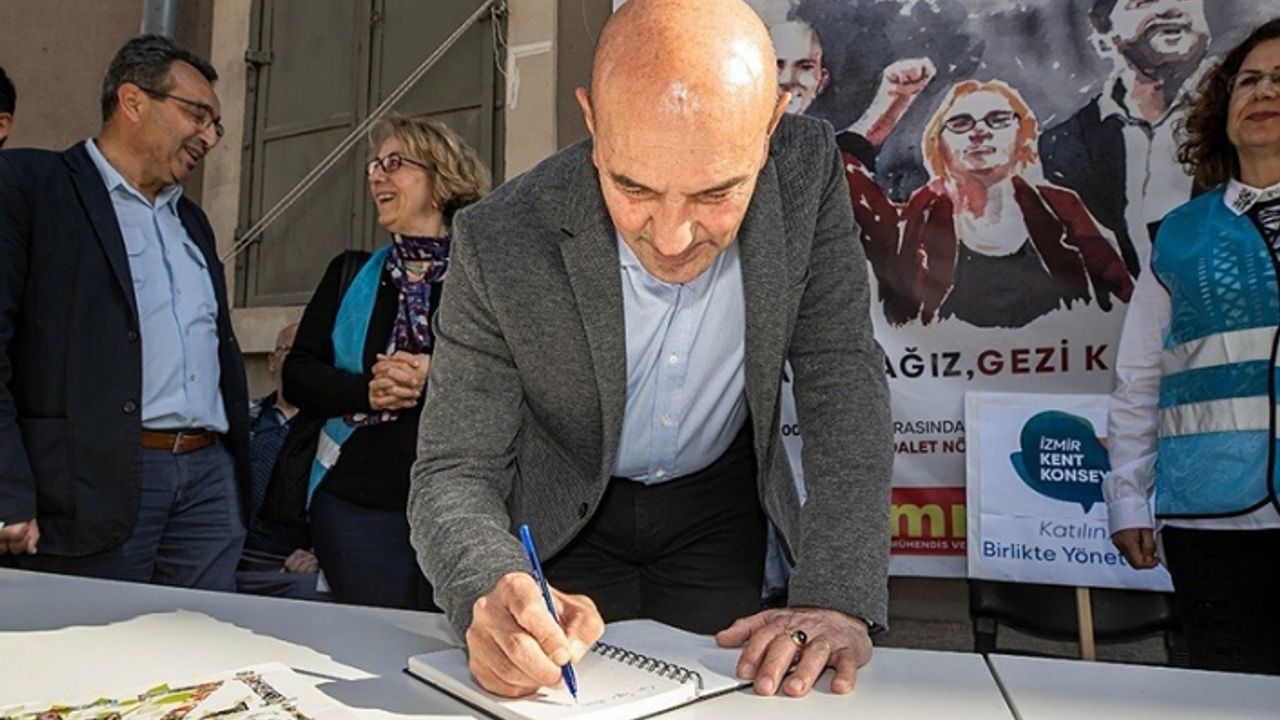 Başkan Soyer'den 'Gezi Nöbeti'ne destek: İsyanınıza katılıyorum