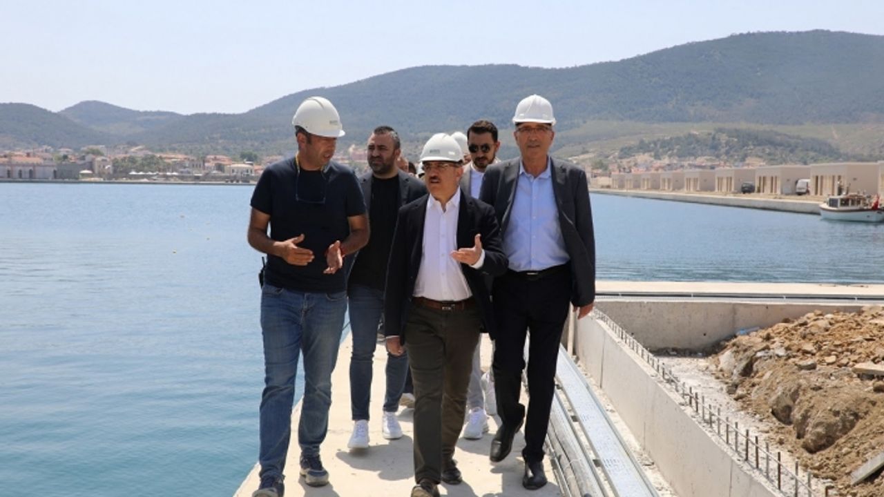 Başkan Sürekli, Foça ve Kınık’ta yatırımları inceledi