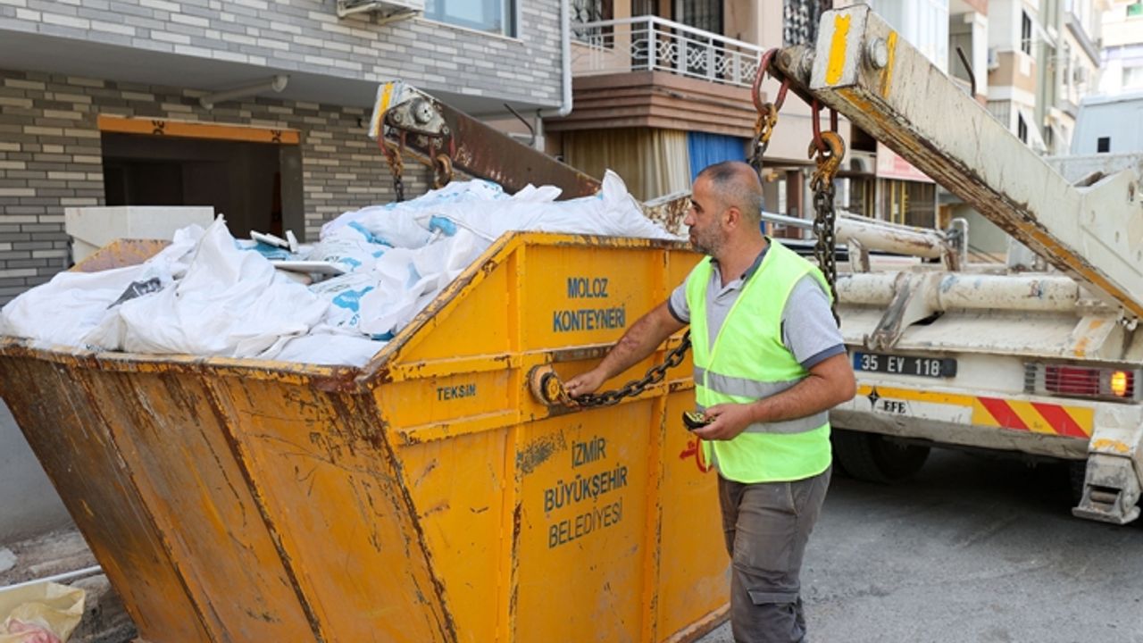 Buca’da yaz aylarına özel moloz hizmeti