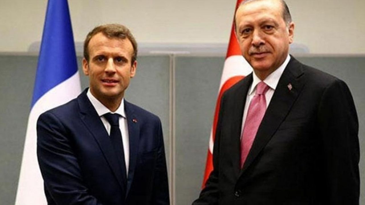 Erdoğan, Macron ile telefonda görüştü