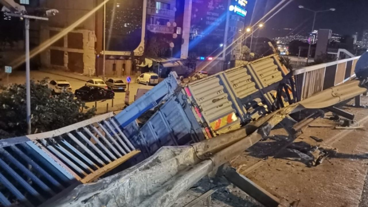 Karşı şeride geçen kamyonun karıştığı kaza ölümle bitti