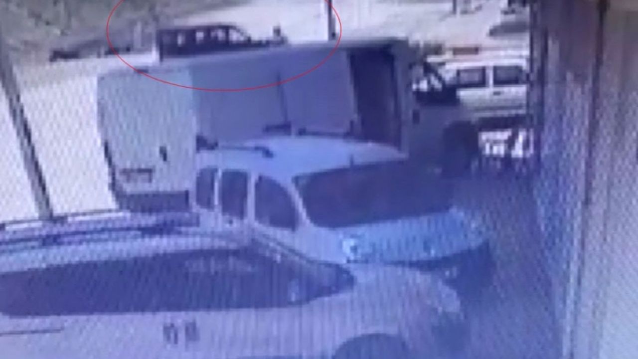 Ölen moto kuryenin kaza anları ortaya çıktı
