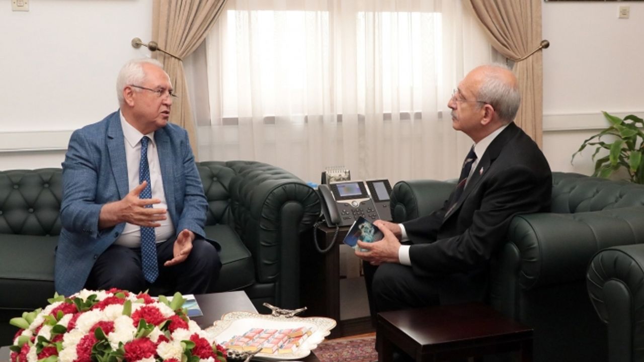 Selvitopu, Genel Başkan Kılıçdaroğlu'nu ziyaret etti