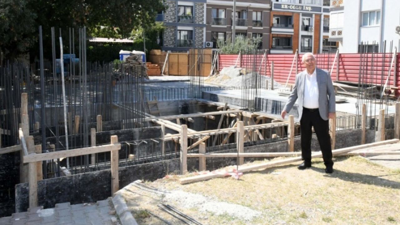 Çalıkuşu Semt Merkezi'nin yapımı hızla devam ediyor