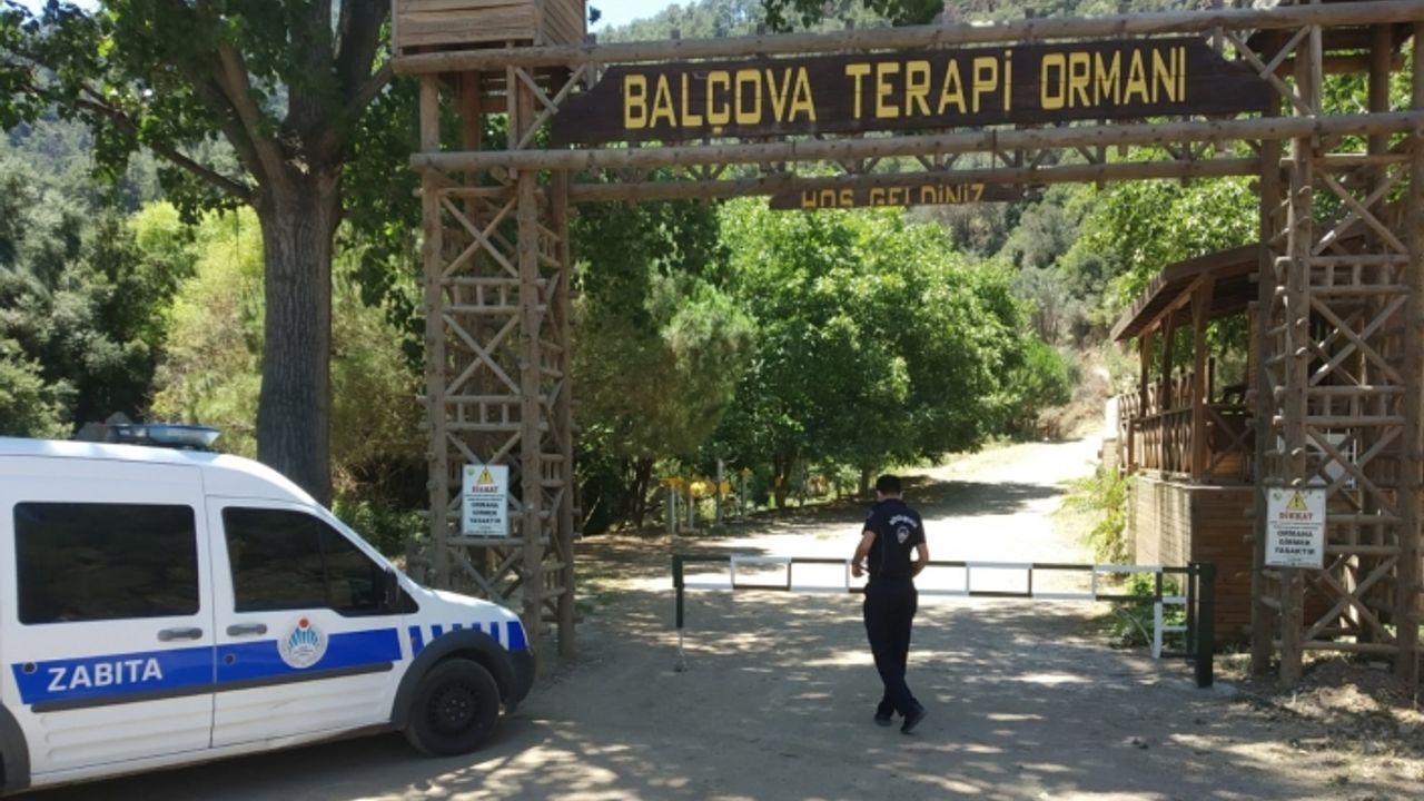 İzmir’in ormanlarını korumak için zabıta iş başında