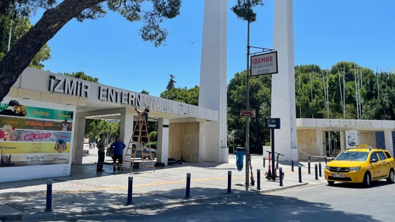 Kültürpark'ın Lozan Kapısı yenileniyor