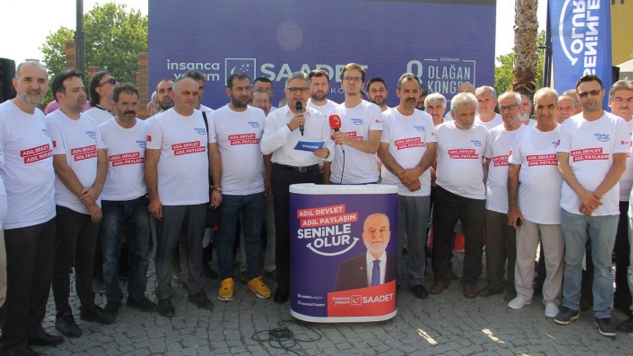 Saadet Partisi ‘Seninle olur’ kampanyası ile sahalarda