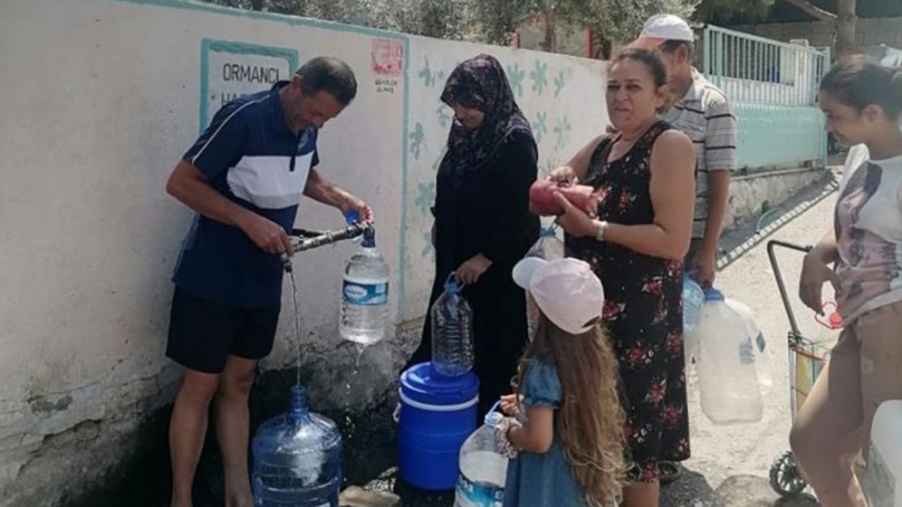36 saattir sular akmıyor: Tatil cennetinde su mağduriyeti