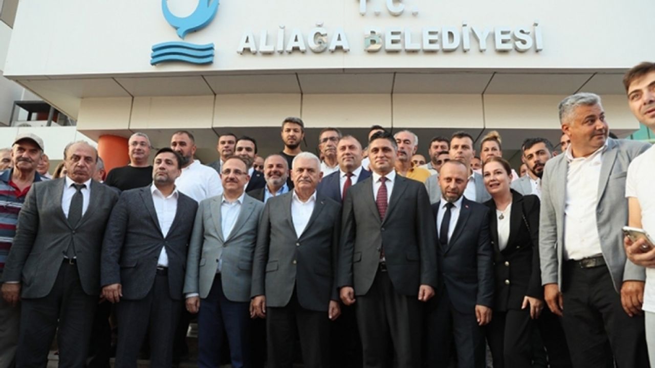 Binali Yıldırım'dan Başkan Acar'a ziyaret