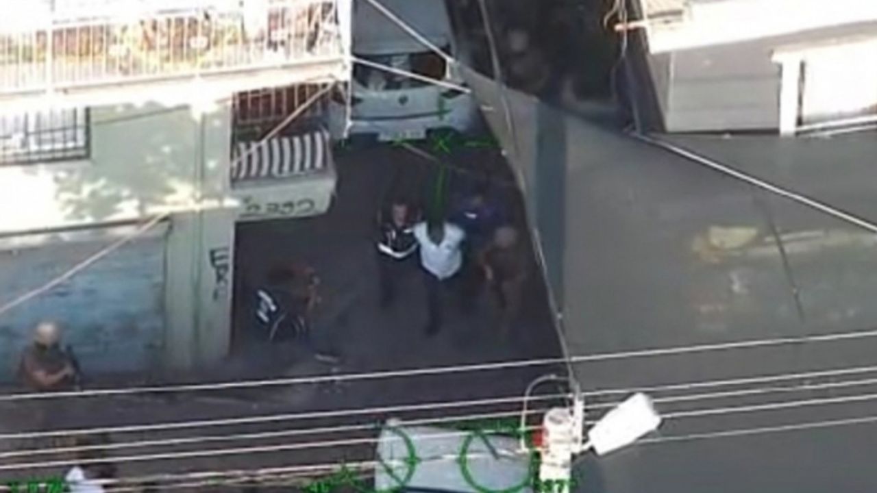 İzmir polisinden helikopter destekli tefeci operasyonu