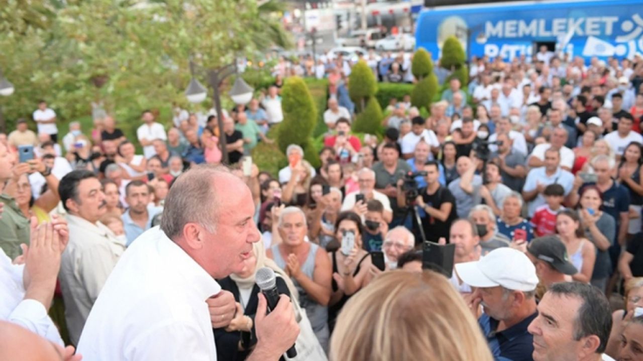 Muharrem İnce bir kez daha İzmir'e geliyor
