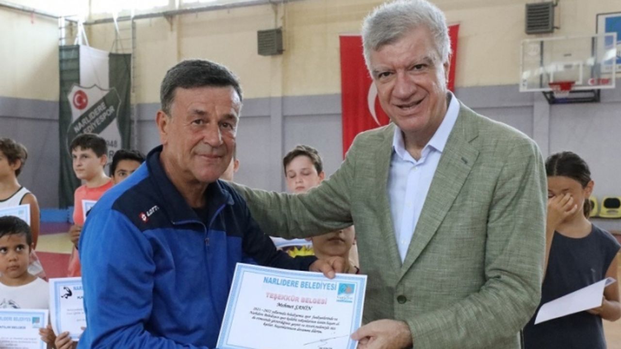 Narlıdere'de genç sporcular yetişiyor