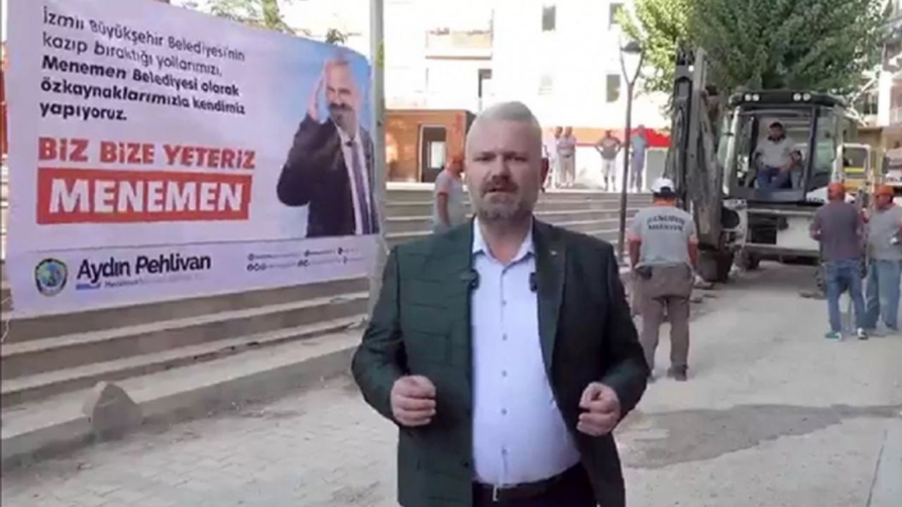 Pehlivan’dan Büyükşehir’e salvolar: Menemen’i toza toprağa hapsettiniz!