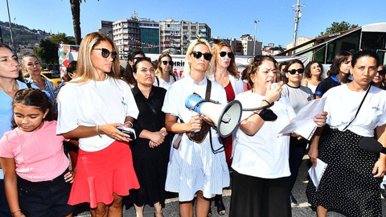 PERGEL kadınları şiddete karşı ayağa kalktı