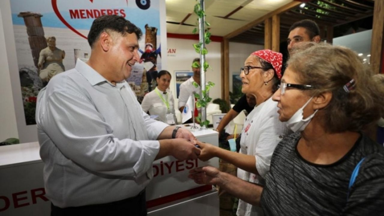 91. İEF'de Menderes stantlarına yoğun ilgi
