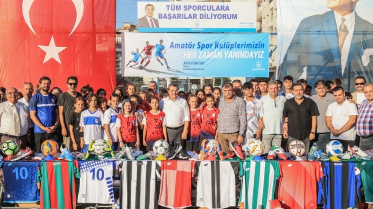 Batur’dan amatör spora yeni sezon desteği