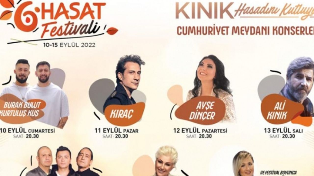 Kınık 6. Hasat Festivali'ne hazırlanıyor