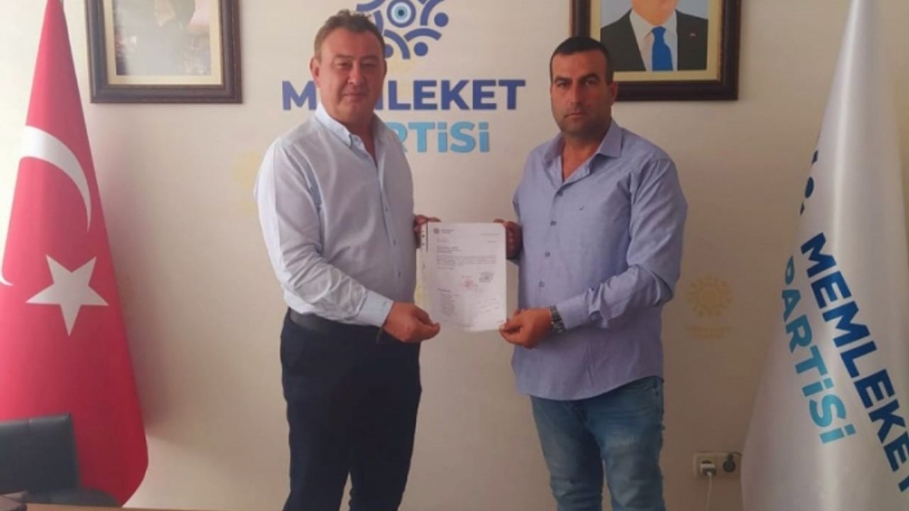 Memleket Partisi Ödemiş İlçe Başkanı belli oldu