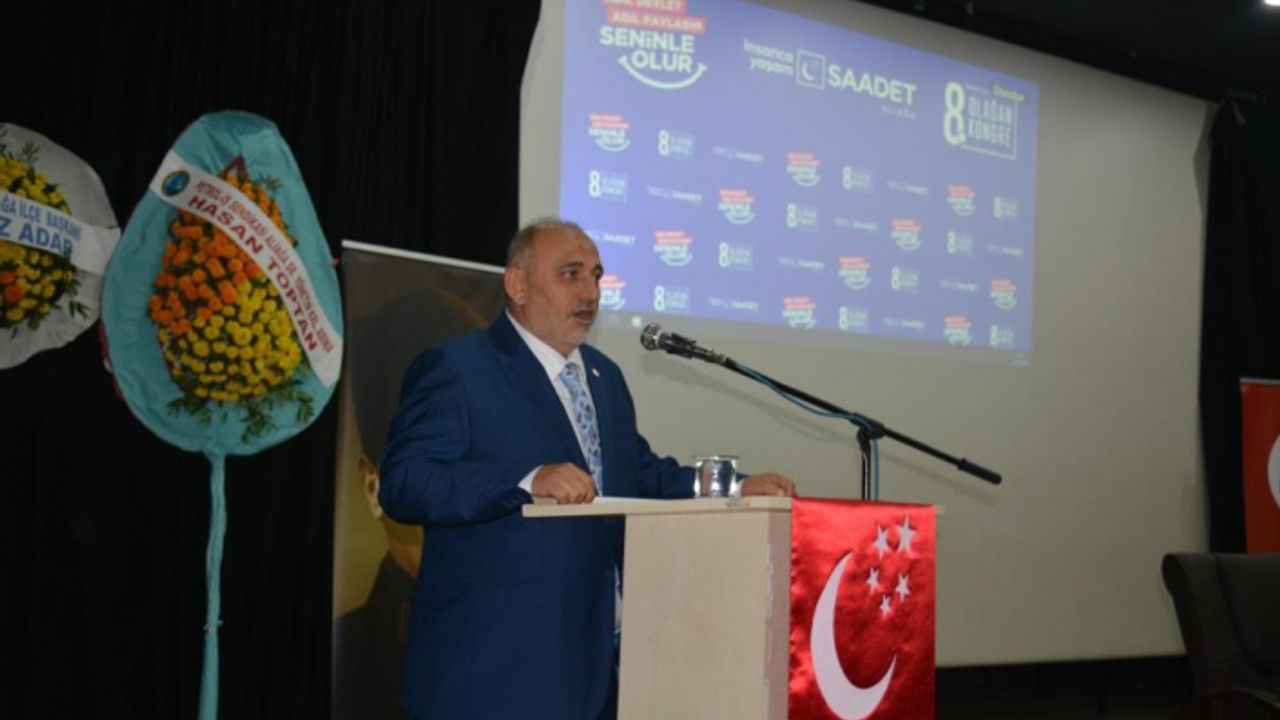 Saadet Partisi Aliağa'da Mahmut Koç güven tazeledi
