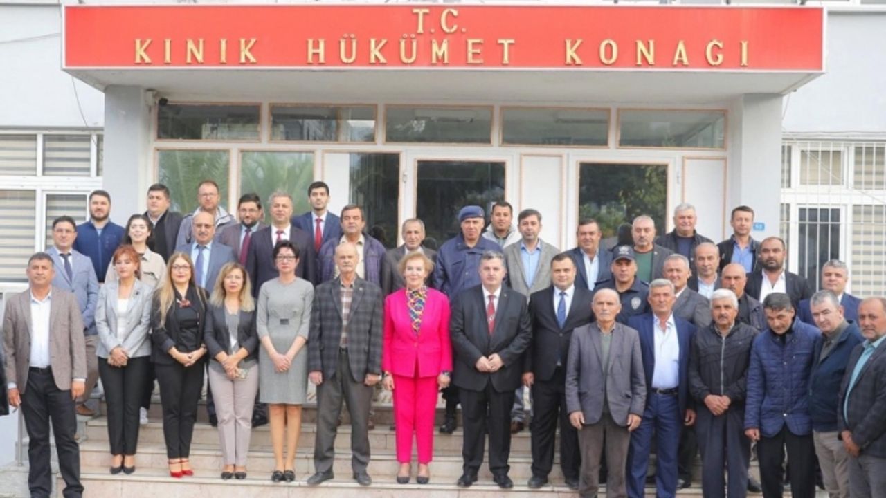 Kınıklı muhtarlar Delez Yaşam Vadisi'nde buluştu