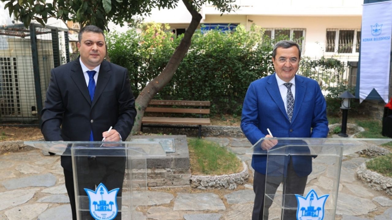 Konak'ta Yoksullukla Mücadele için İmzalar Atıldı