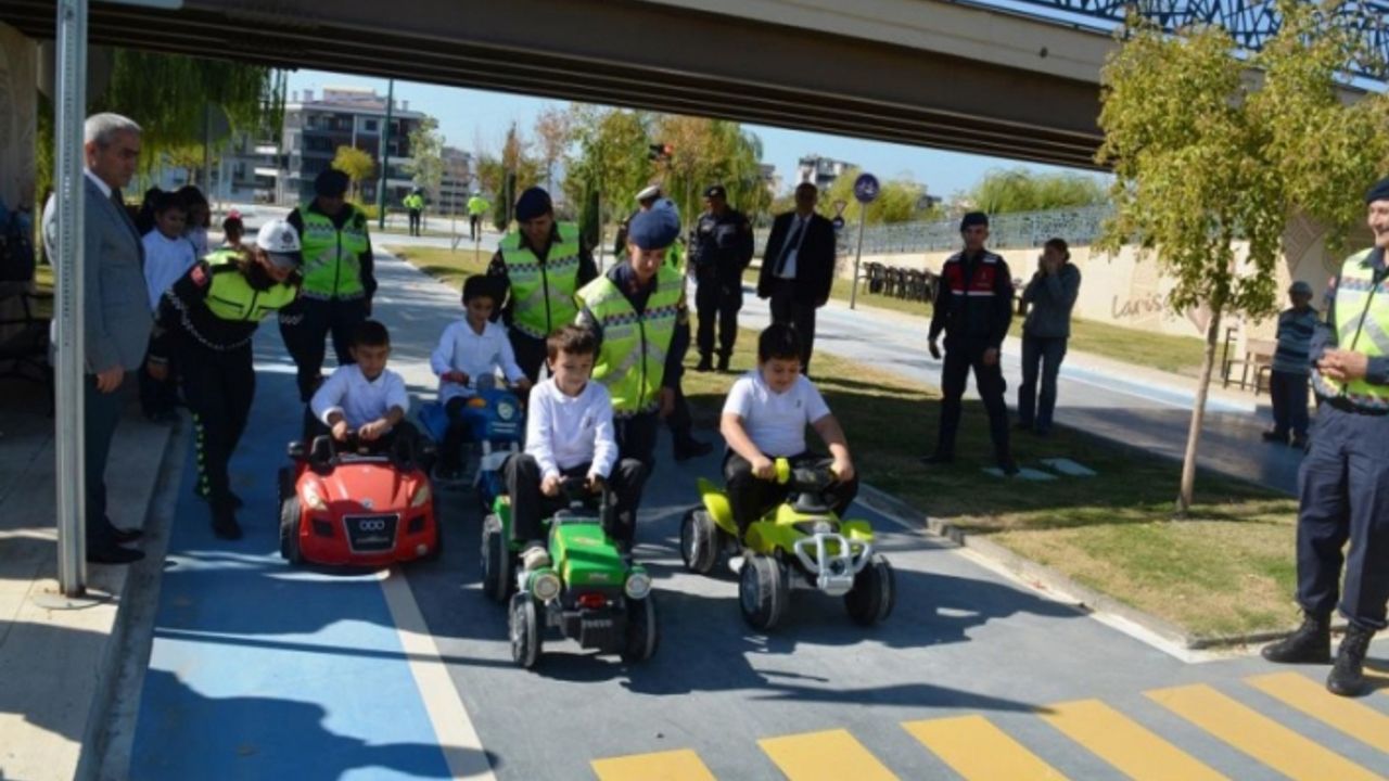 Şehit Fethi Sekin Çocuk Trafik Eğitim Parkı tekrar faaliyette