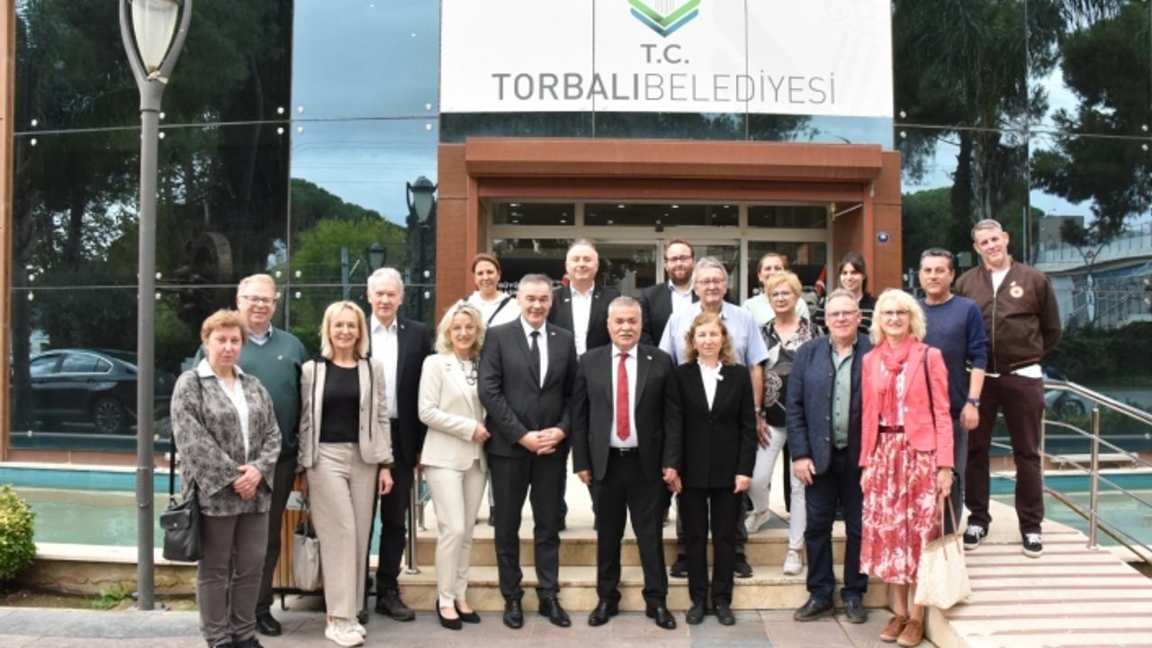 Almanya'daki kardeş kentten Torbalı'ya ziyaret