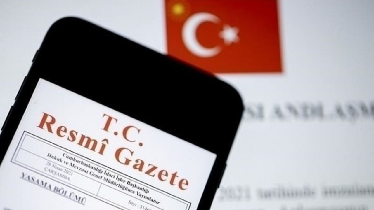 Atama kararları Resmi Gazete'de yayımlandı