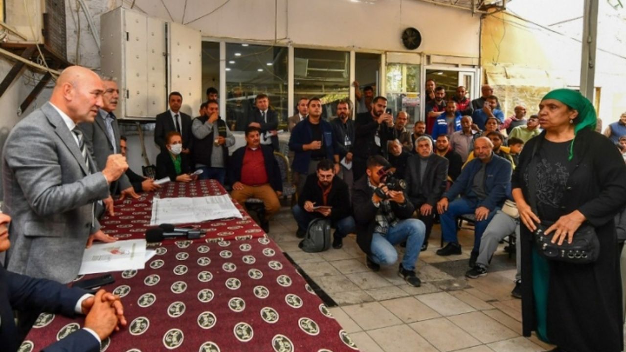 Soyer’den Ege Mahallesi’ne ziyaret: 'Yerinizden yurdunuzdan olmayacaksınız'
