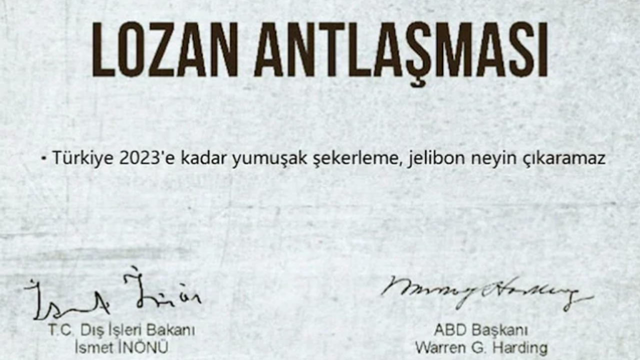 2022 gitti, “Lozan’ın gizli maddeleri” efsanesi bitti