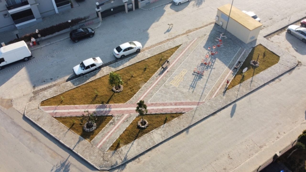 Menderes Belediyesi’nden ilçeye yeni yeşil alan