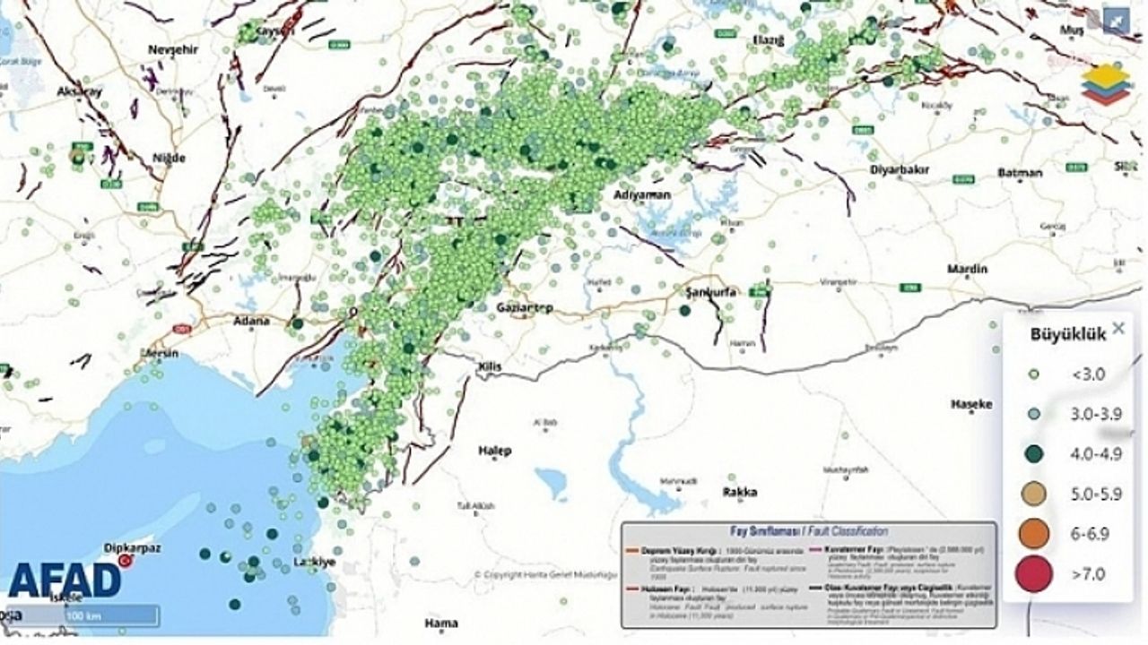 AFAD: 6 Şubat'tan bugüne dek bölgede 17 bine yakın deprem oldu