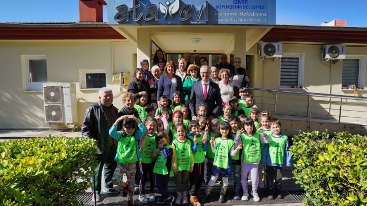 Ata Evi’nde fidanlar ile çınarlar buluştu