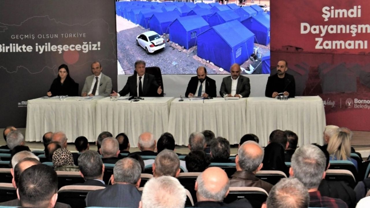 Bornova Belediyesi 40 bin kişilik çadır kuruyor