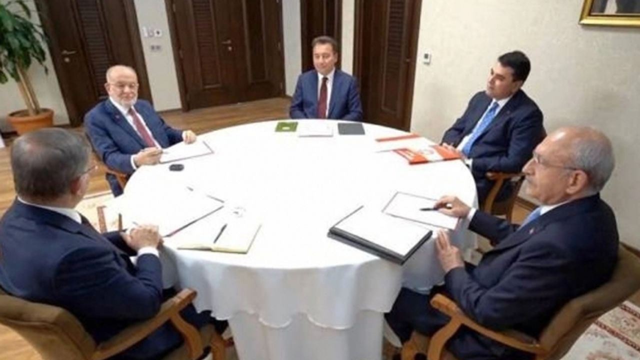 Millet İttifakı'nın beş ortağı 'Kılıçdaroğlu' diyecek