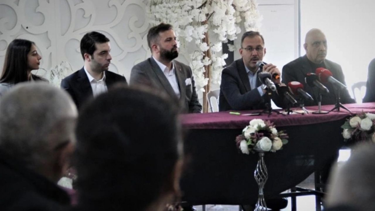 Bakan Kasapoğlu, seçim çalışmalarını muhtarlarla başlattı