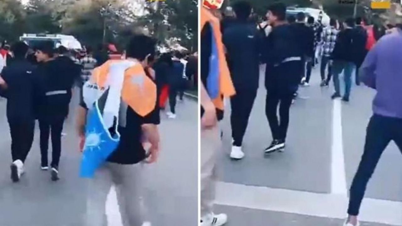 İmamoğlu'na saldıran grubun TikTok'tan canlı yayın açmış..