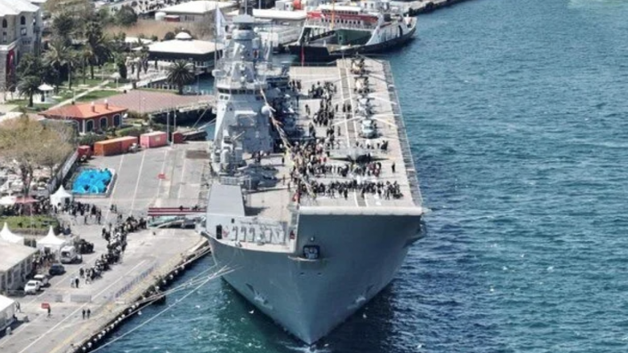 TCG Anadolu'yu 140 binden fazla kişi ziyaret etti