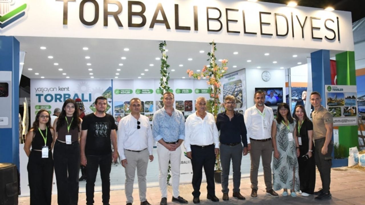 İEF'te Torbalı standına yoğun ilgi