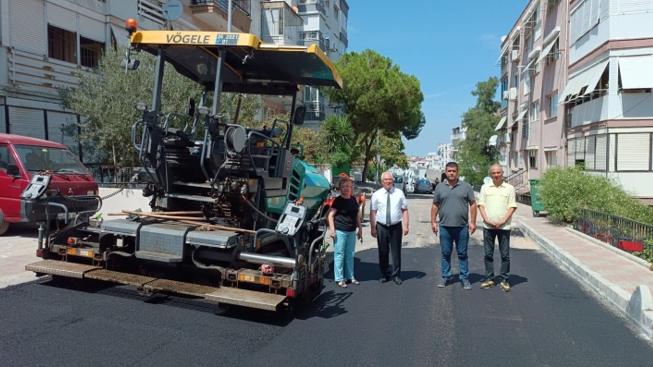 Karabağlar'da asfalt çalışmaları hız kesmedi